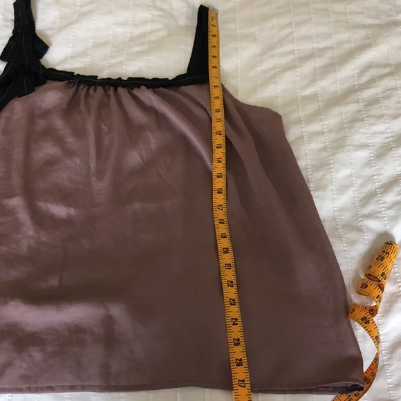LOFT•Silky Mauve Tank Top - Picture 8 of 9